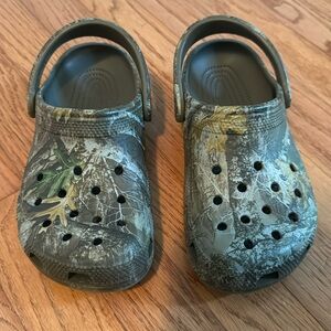 Camo Crocs Junior 4 Real Tree